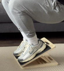 Much better than a fixed slant board.